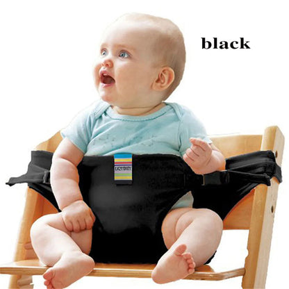 Folding Baby High Seat Strap Portable Kids Baby Chair 